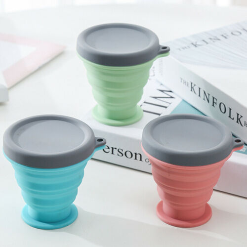 Tazza pieghevole in silicone - Portatile e resistente