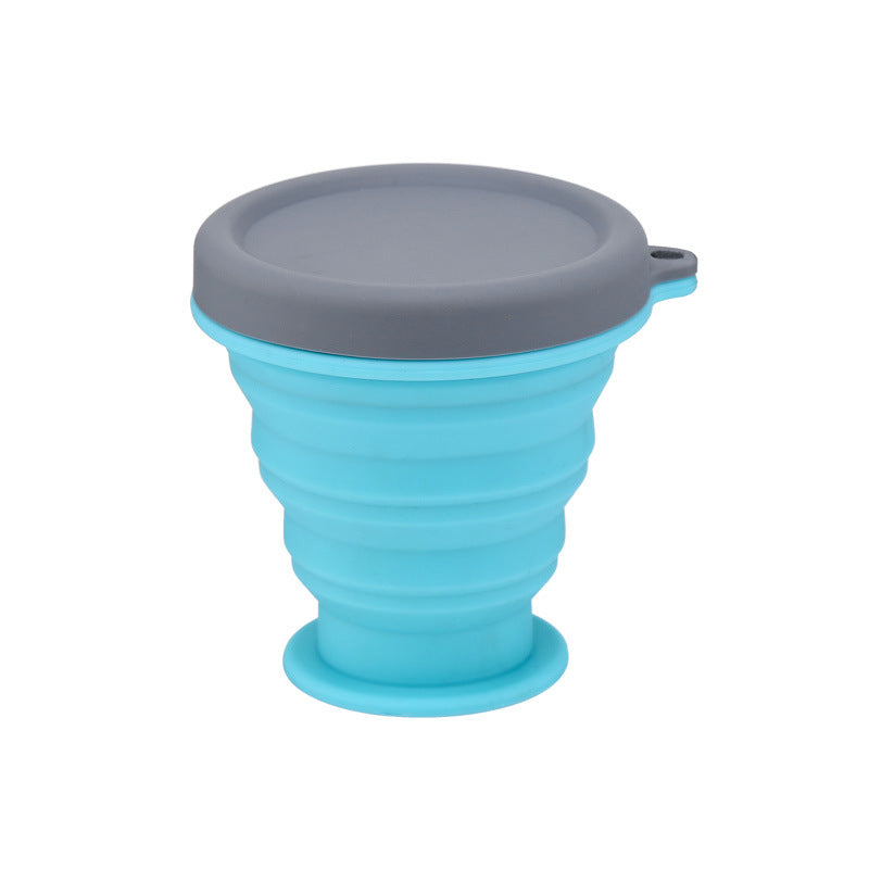 Tazza pieghevole in silicone - Portatile e resistente