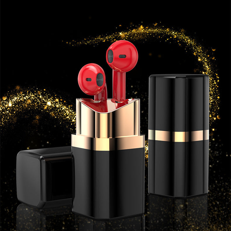 Lipstick Buds - Auricolari in-ear Bluetooth con astuccio rossetto